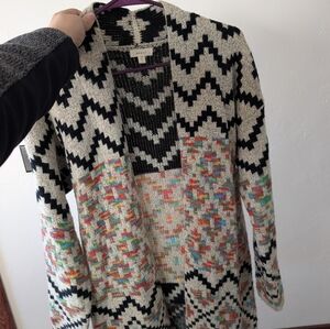Colorful Chevron Pattern Sweater